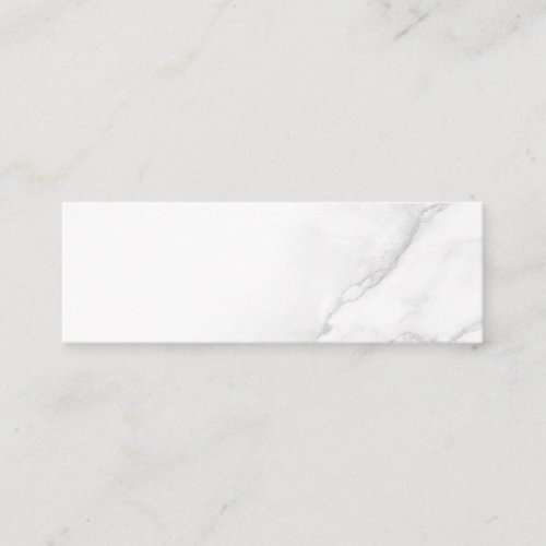 White Marble Loyalty Card