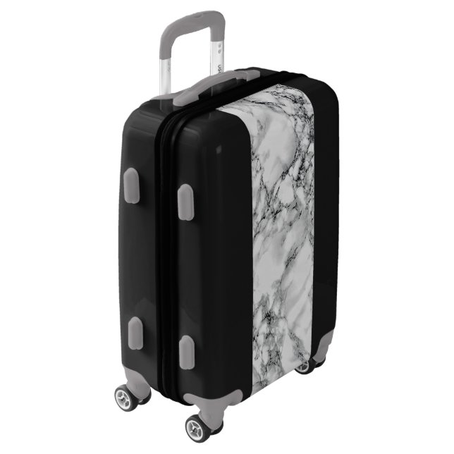White Marble Luggage (Rotated Left)