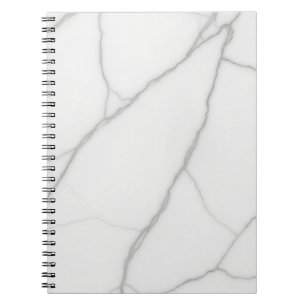 White Marble Notebook