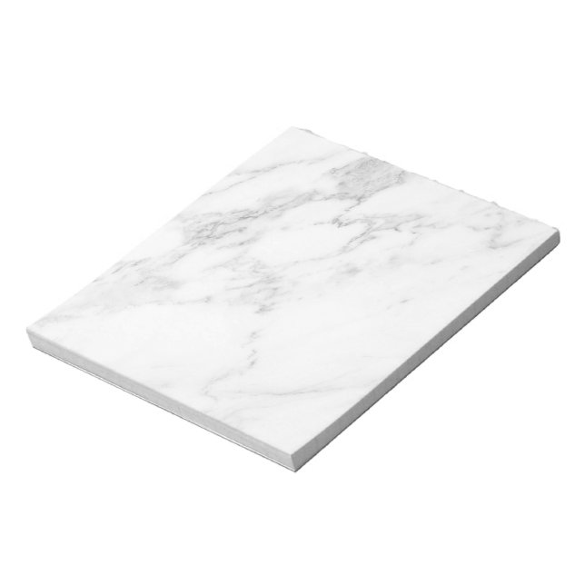 White Marble Notepad (Rotated)