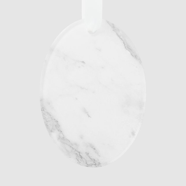 White Marble Ornament (Front)
