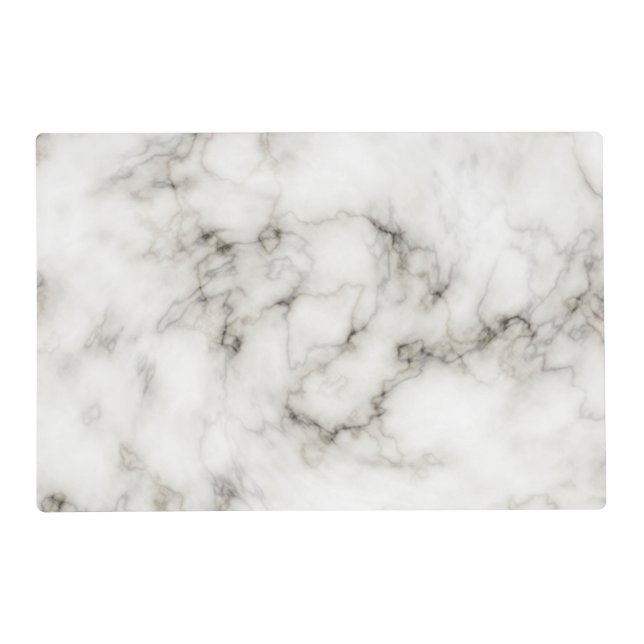 white-marble placemat (Front)