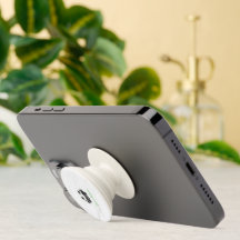 White Marble Popsocket for Stylish Organization