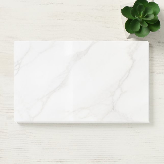 White Marble Post-it Notes (Office)