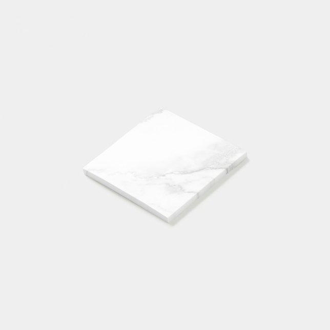 White Marble Post-it Notes (Angled)