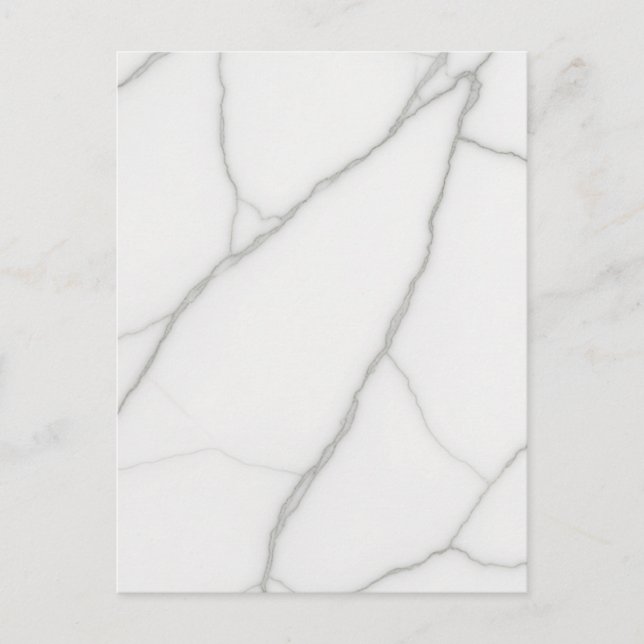 White Marble Postcard (Front)