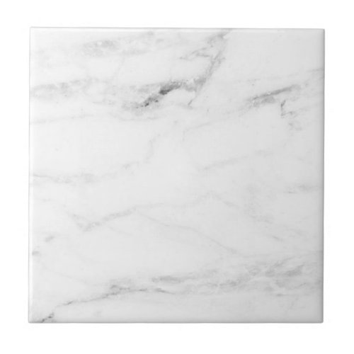 White Marble Professional Template Customizable Ceramic Tile
