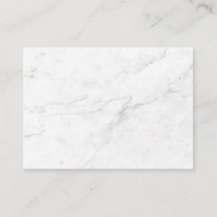 White Marble Referral Card