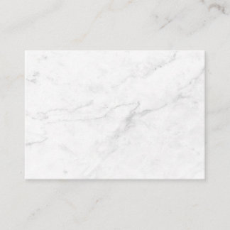 White Marble Referral Card