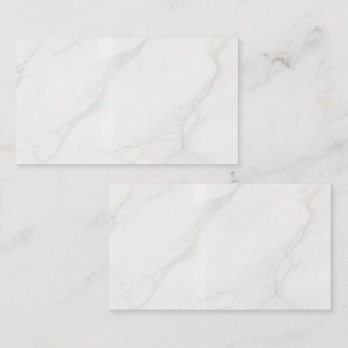 White Marble Referral Card