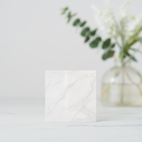 White Marble Referral Card