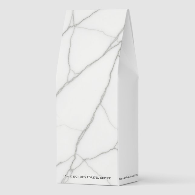 White Marble Roasted Coffee (Front)