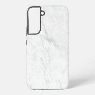 White Marble Samsung Galaxy S22+ Case