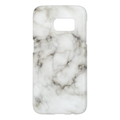 white-marble samsung galaxy s7 case