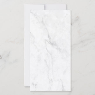White Marble Save The Date