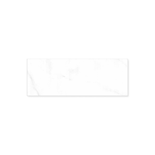 White Marble Self-inking Stamp (Design)