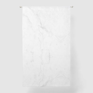 White Marble Sheer Curtains