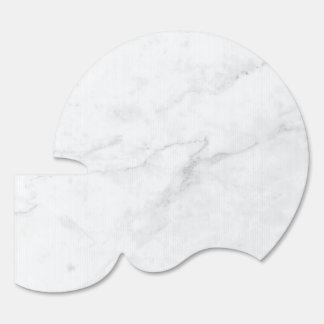 White Marble Sign