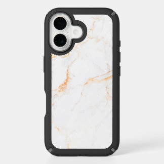 White Marble iPhone 16 Case