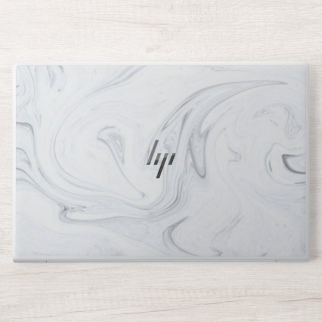 White Marble Sticker for HP EliteBook 850 G5/G6, 7 HP Laptop Skin (Front)