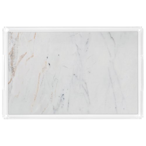 White Marble Stone Extra_Large Tray