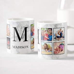 White Marble Stone Pattern Coffee Mug