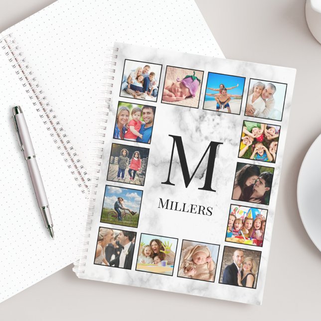 White Marble Stone Pattern Notebook (Creator Uploaded)