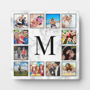 White Marble Stone Pattern Plaque