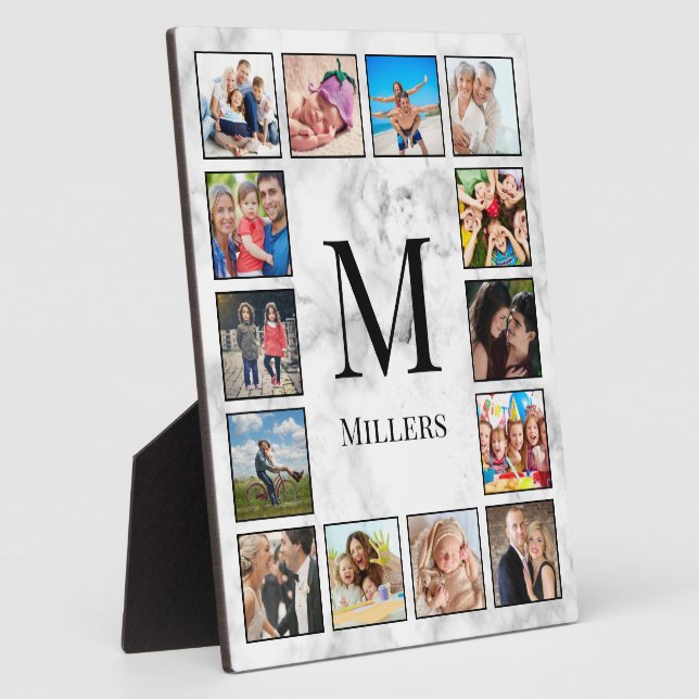 White Marble Stone Pattern Plaque (Side)