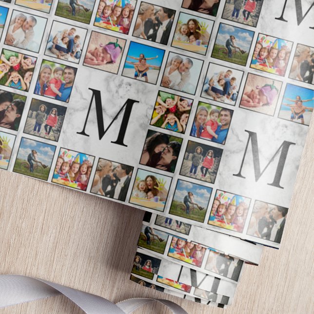 White Marble Stone Pattern Wrapping Paper (Creator Uploaded)