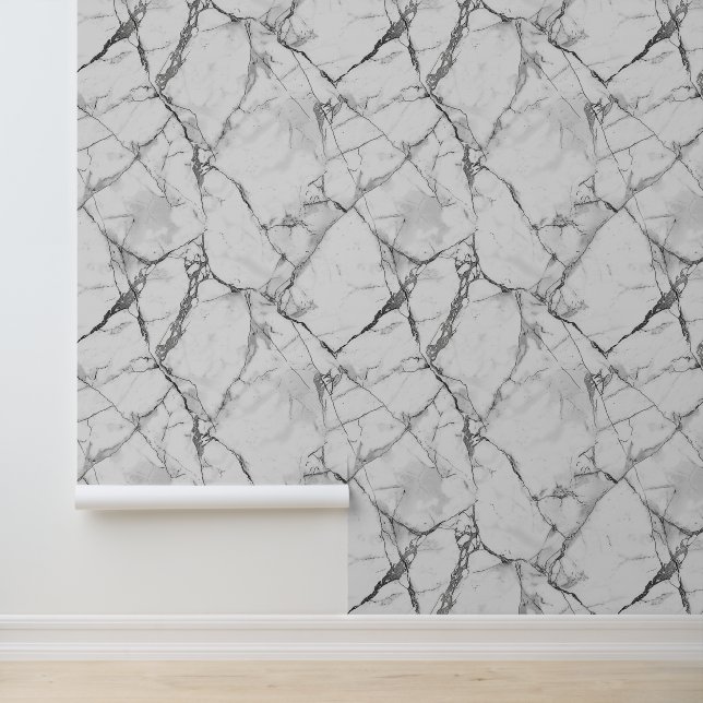 White marble stone texture simple pattern wallpaper  (Application)