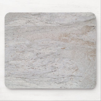 White Marble Swirled Mousepad