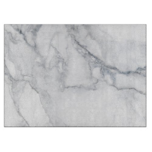 White marble texture cutting board