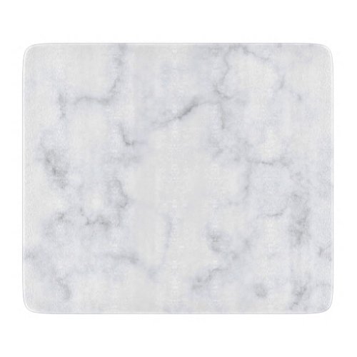White Marble Texture Cutting Board