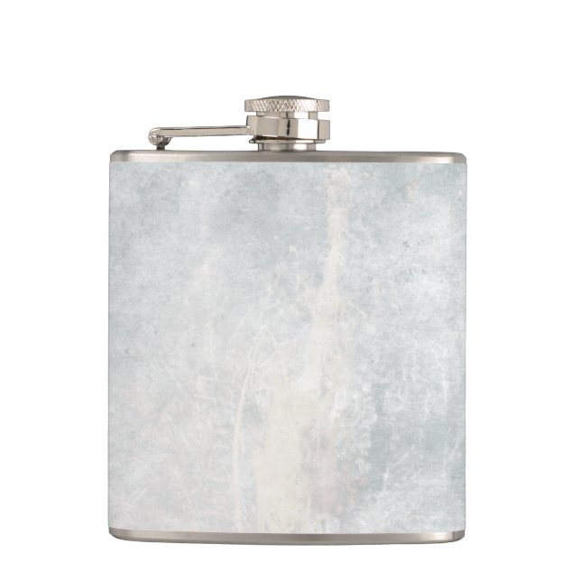 White Marble Texture Flask (Front)