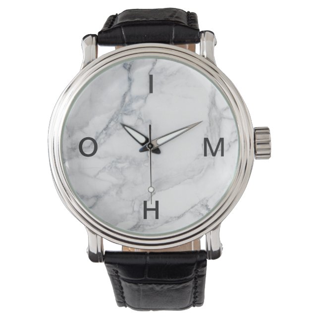 White marble texture watch (Front)