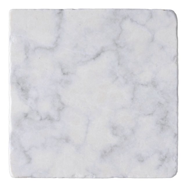 White Marble Trivet (Front)