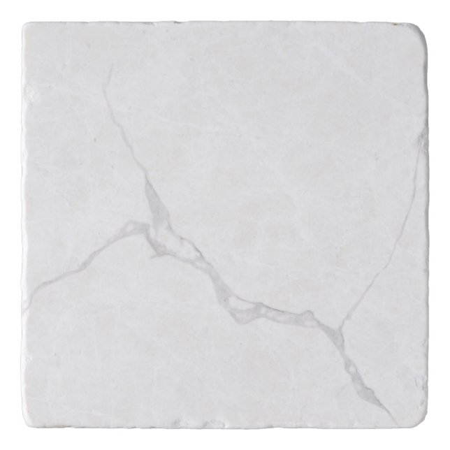 White Marble  Trivet (Front)