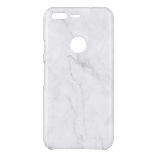 White Marble Uncommon Google Pixel Case (Back)