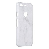 White Marble Uncommon Google Pixel Case (Back/Right)