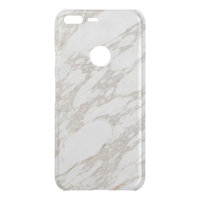 White Marble Uncommon Google Pixel XL Case (Back)