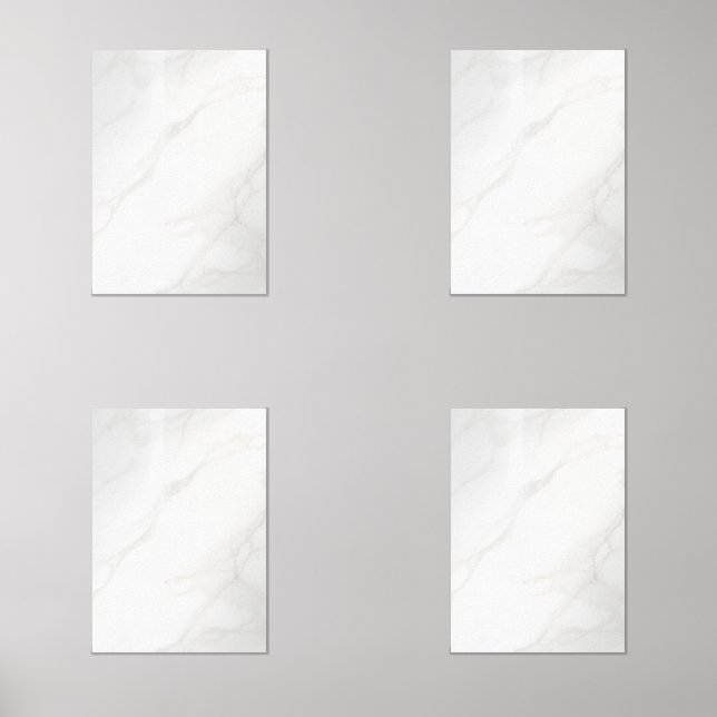 White Marble Wall Art Sets (Front)