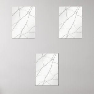 White Marble Wall Art Sets