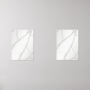 White Marble Wall Art Sets