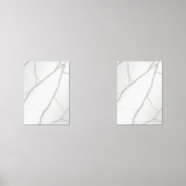 White Marble Wall Art Sets (Front)