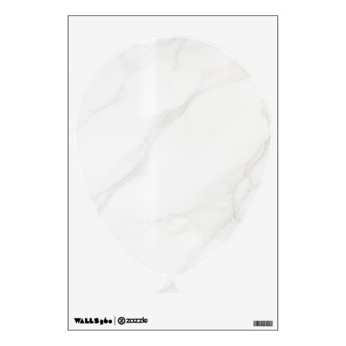 White Marble Wall Decal