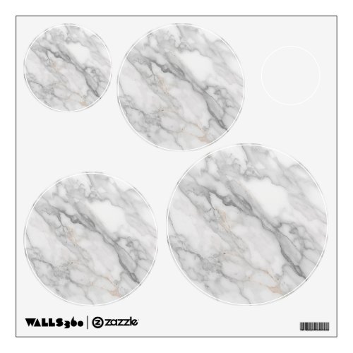 White Marble Wall Decal