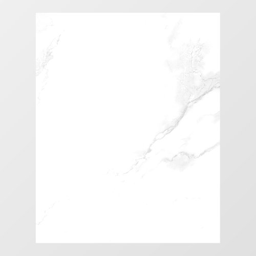 White Marble Wall Decal