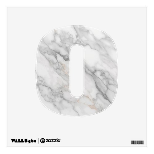 White Marble Wall Decal