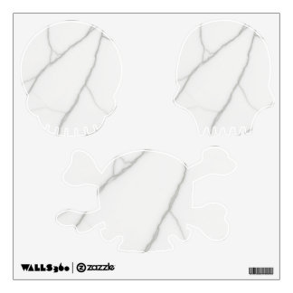 White Marble Wall Decal
